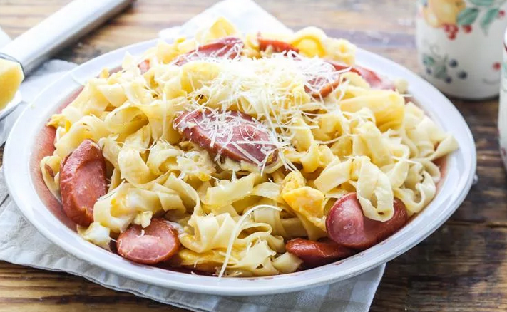 Красивая фотка с макаронами